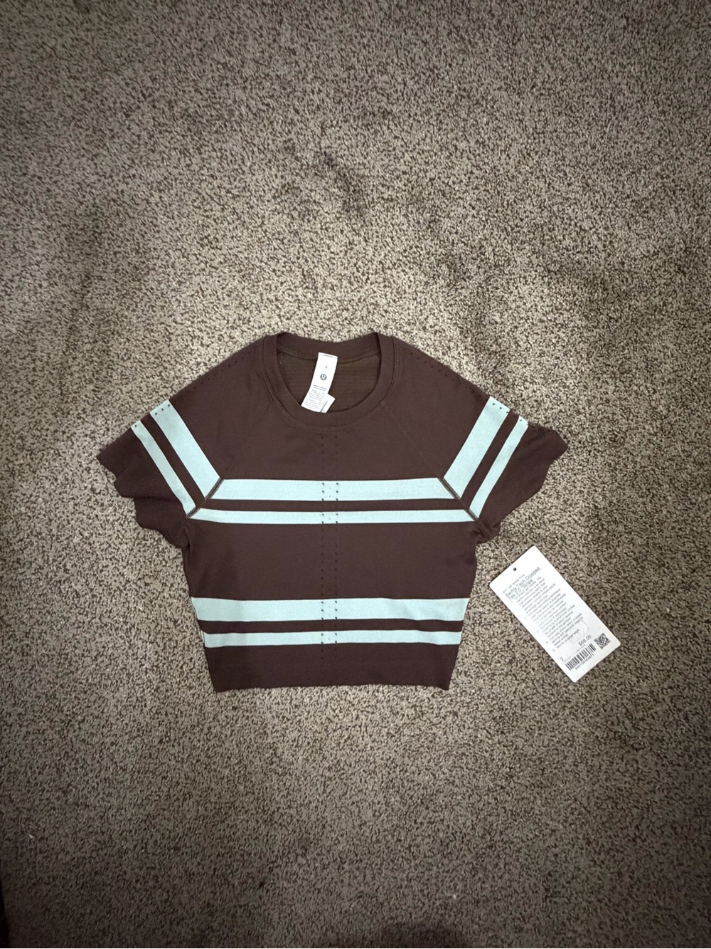 Lululemon Swiftly Tech Cropped Short Sleeve Shirt 2.0 NWT! - Picture 2 of 11